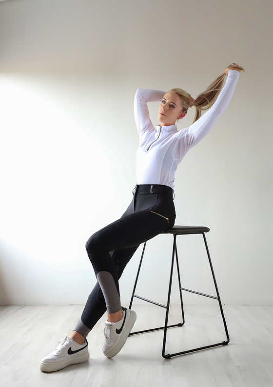 Kinetix Hybrid Breeches Midnight Black