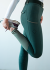 Kinetix Hybrid Breeches Emerald