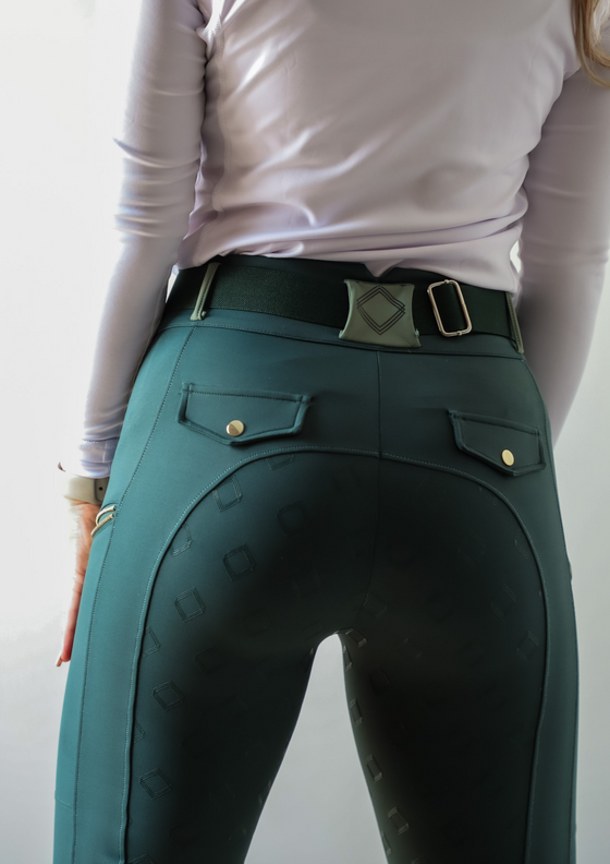 Kinetix Hybrid Breeches Emerald