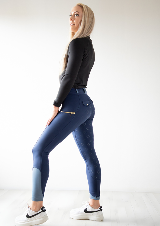 Kinetix Hybrid Breeches True Navy