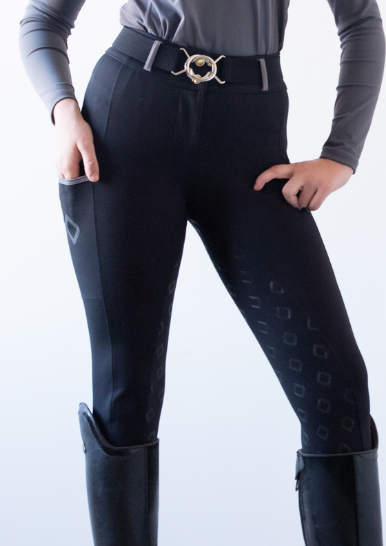 Kinetix Hybrid Breeches Midnight Black