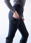 Kinetix Hybrid Breeches Midnight Black