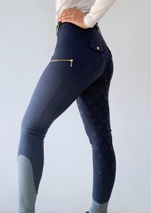  Kinetix Hybrid Breeches True Navy