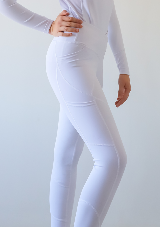 NEW Show White Tights