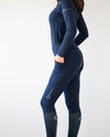 NEW Marvellous Deep Navy Range Tights - Equine Culture