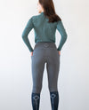 NEW Pewter Grey Marvellous Tights - Equine Culture